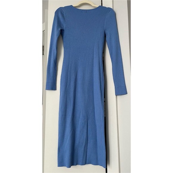 Revolve Song of Style Laire Knit Dress in Blue S - Picture 6 of 6